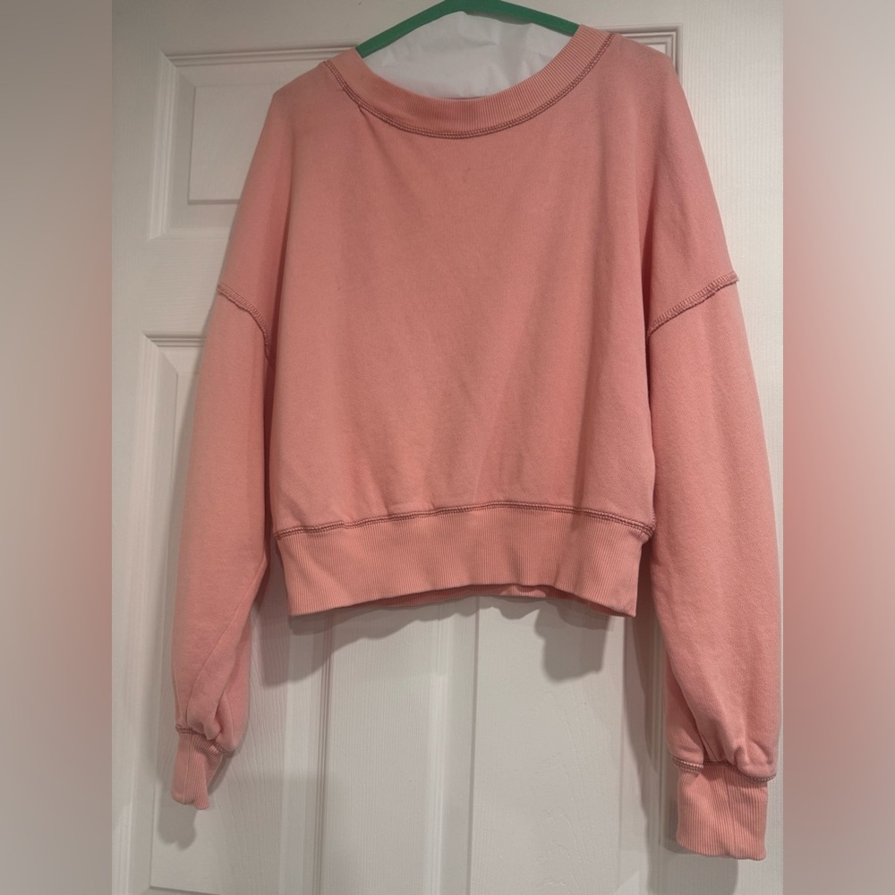 Free People Peach Sweater